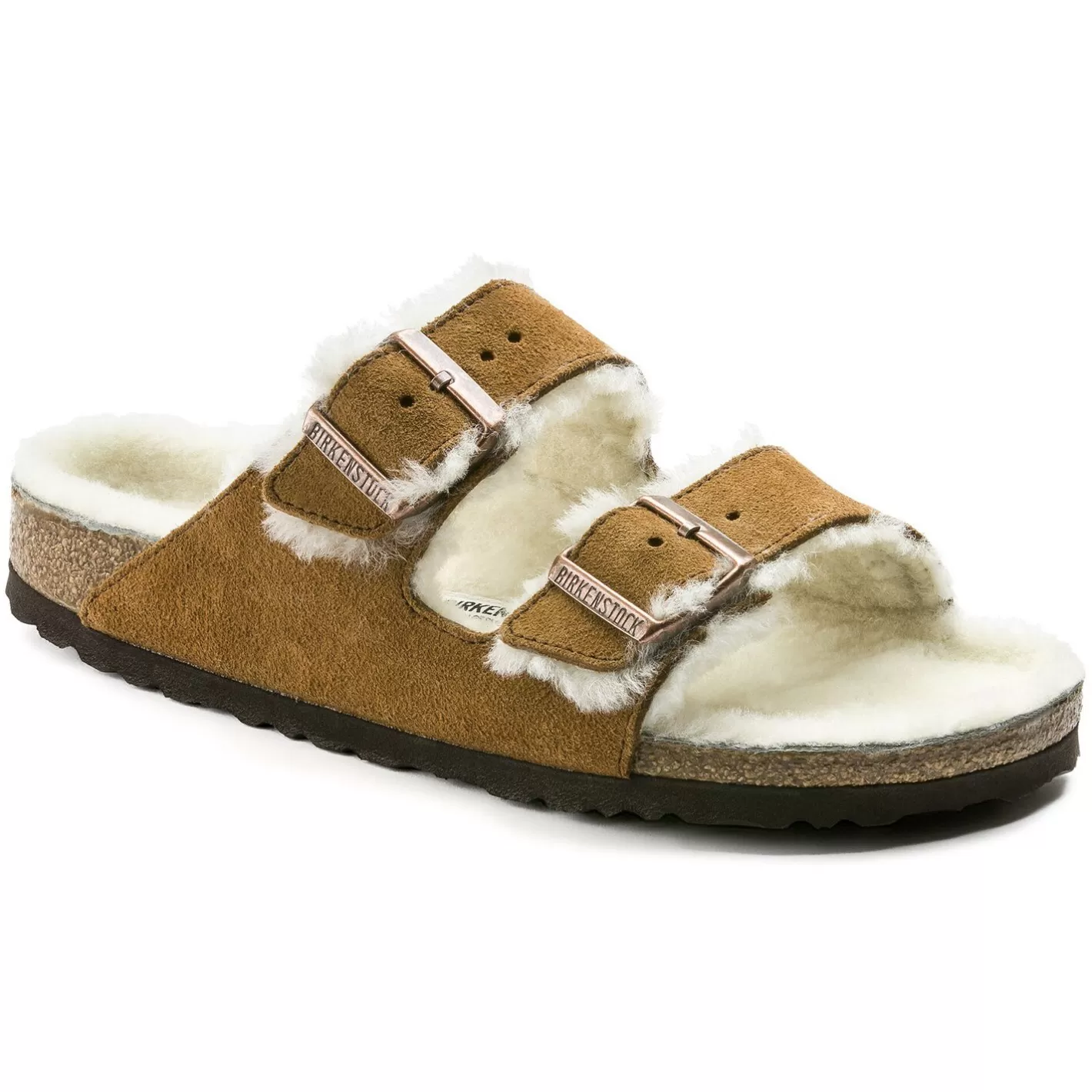 Sale Arizona En Fourrure D'Agneau Femmes Double Bride