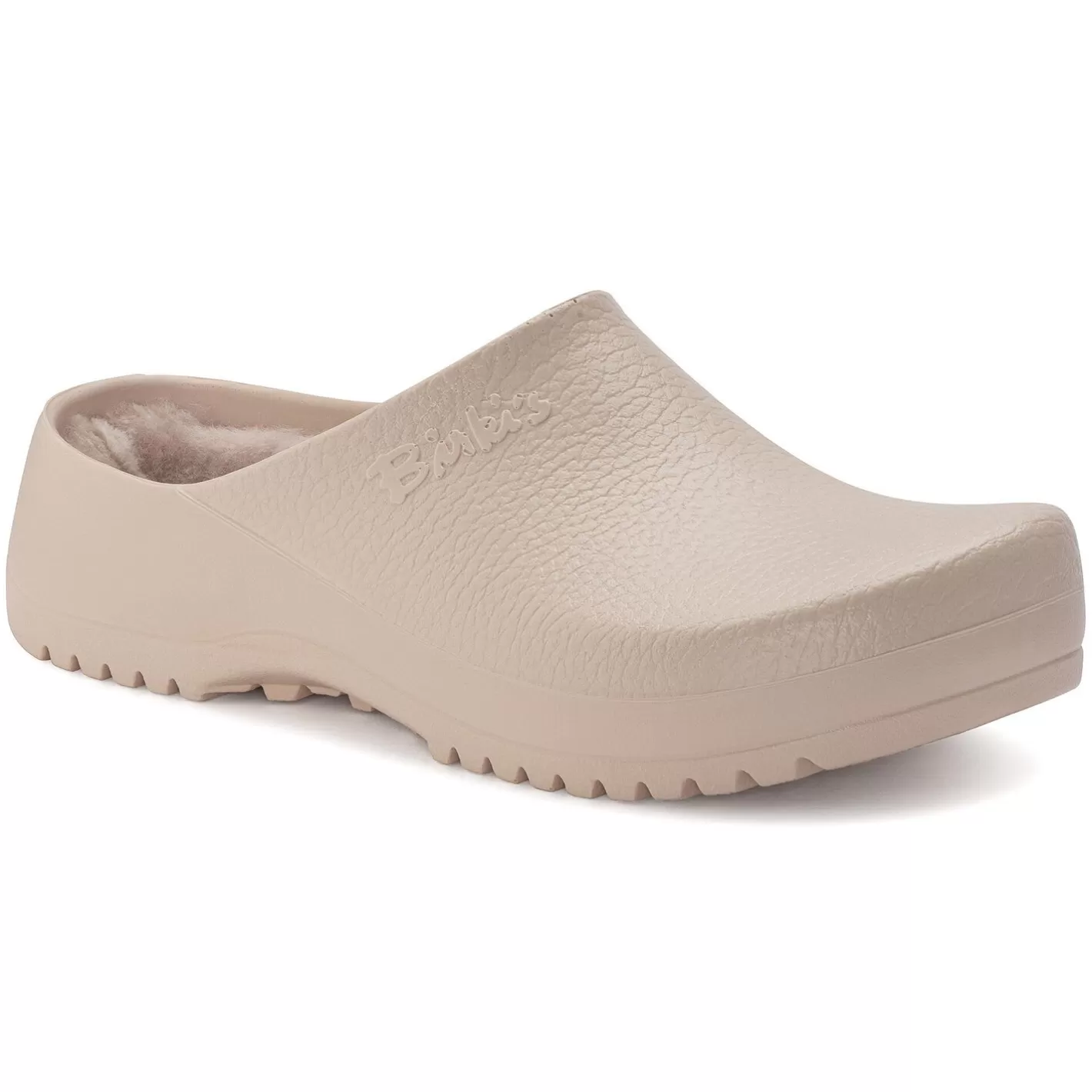 Hot Super-Birki Shearling Femmes Sabots
